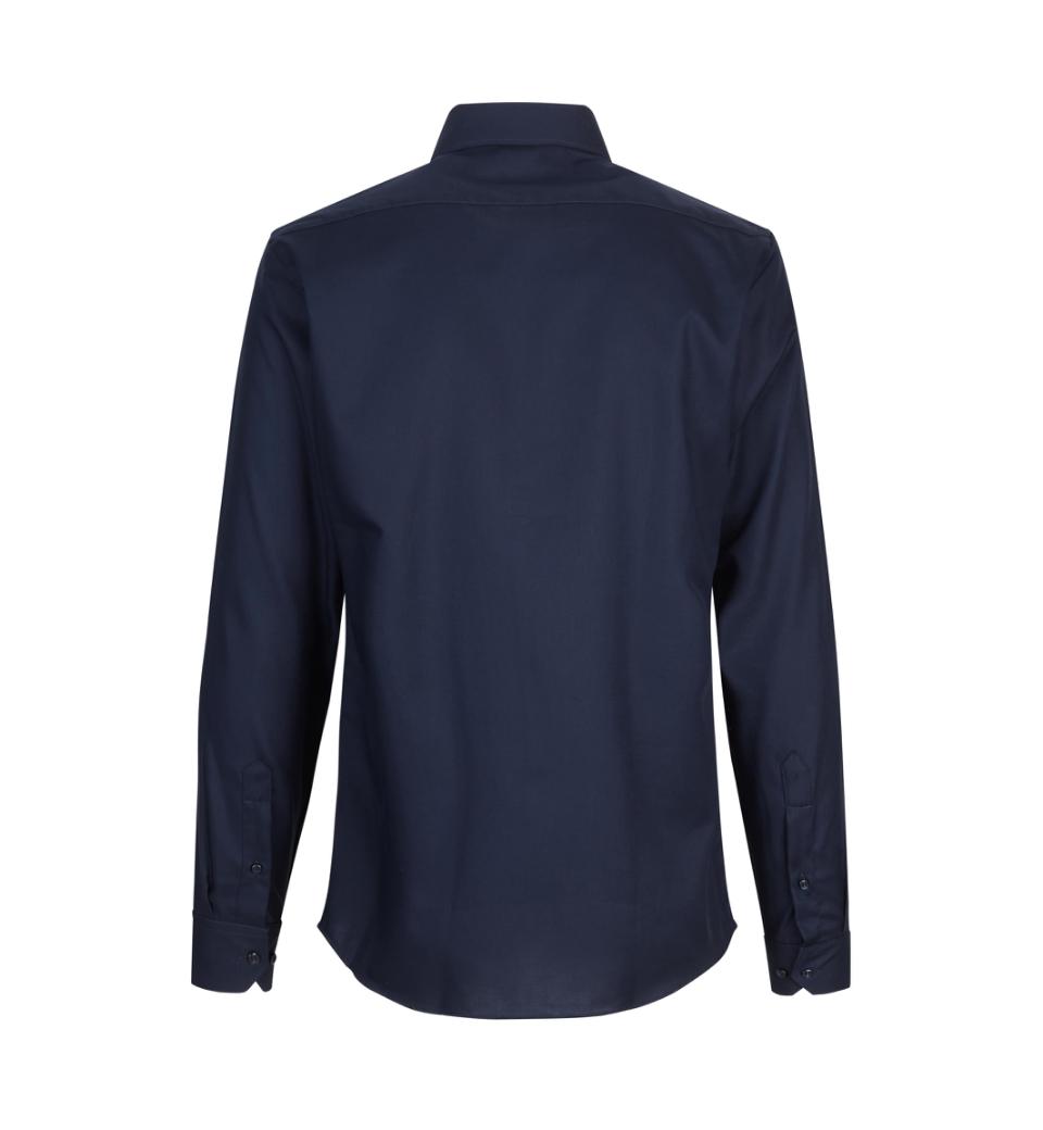 Seven Seas Skjorter ss30-navy_S - Bygholm Menswear